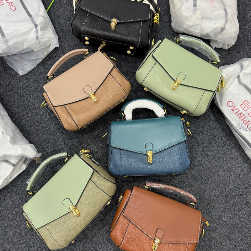 Three Compartment Satchel Bags