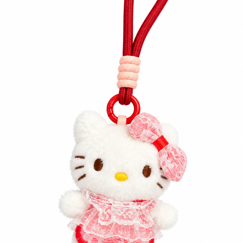 Hello kitty Doll keychain