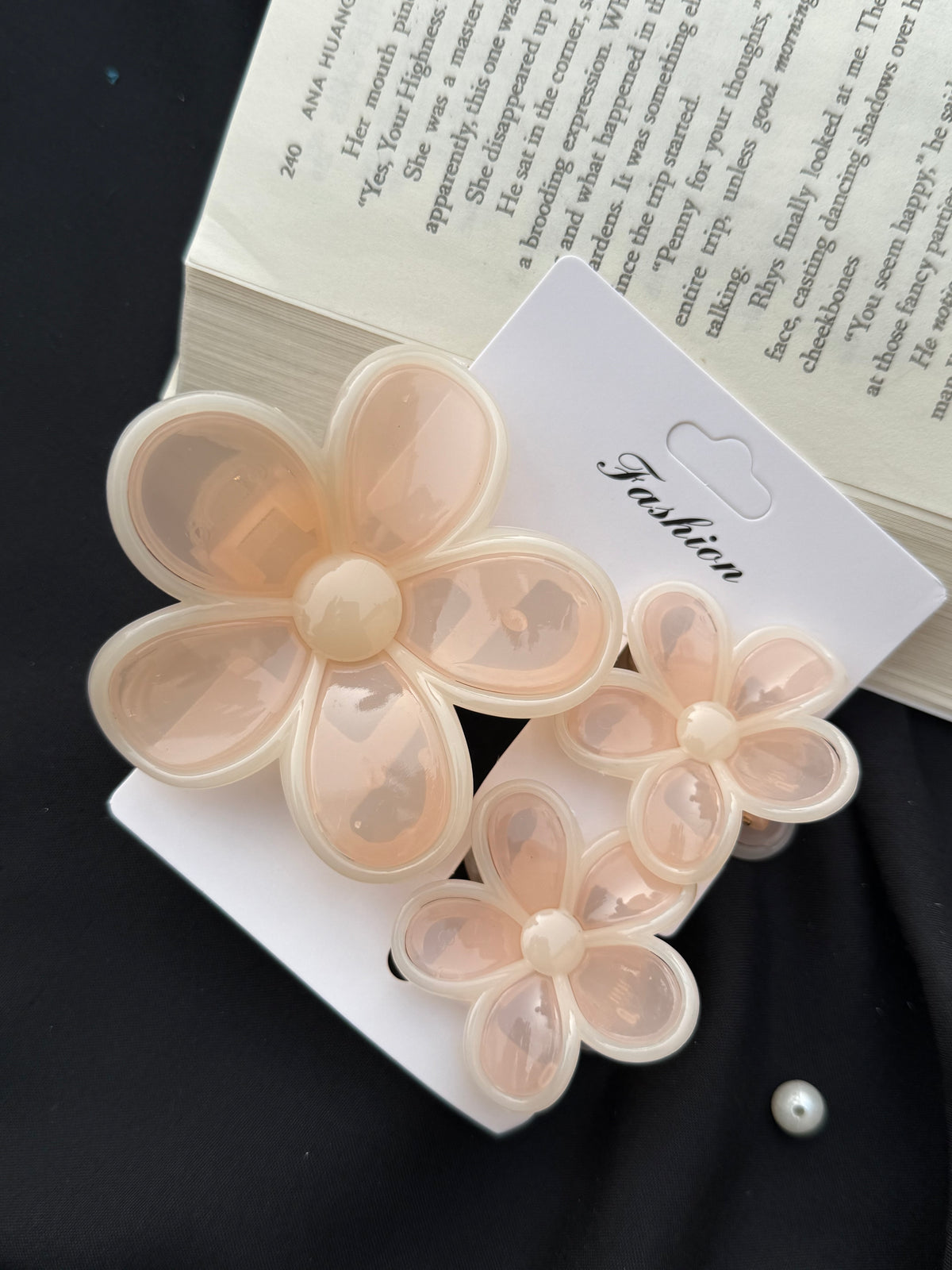 Flower Claw Clip Set