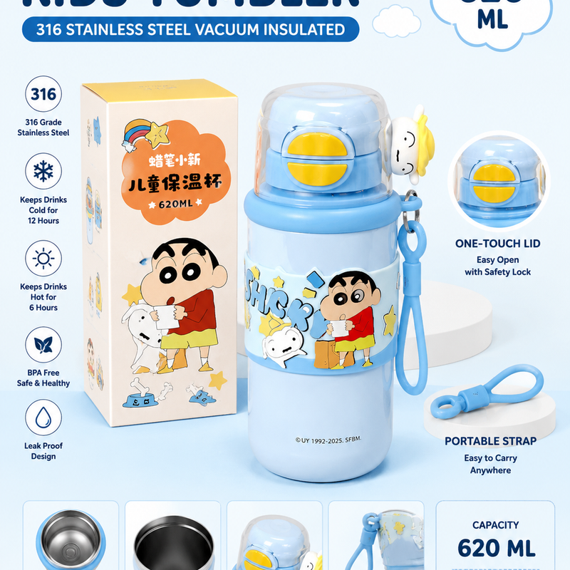 Shinchan Premium Stainless Steel Bottle