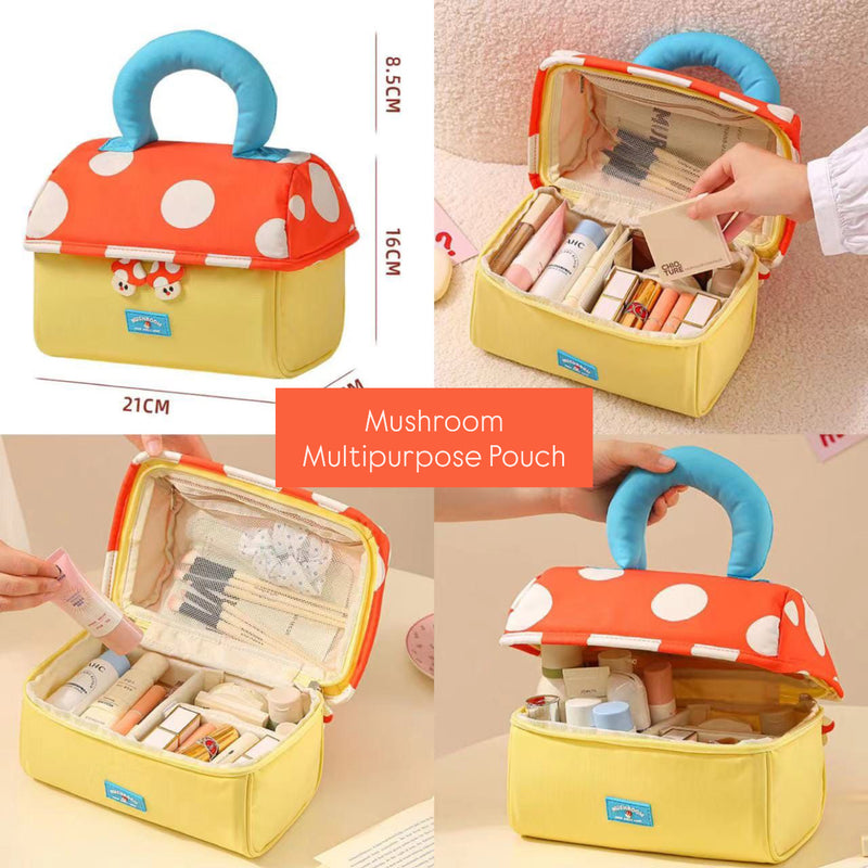 Mushroom Multipurpose Pouch