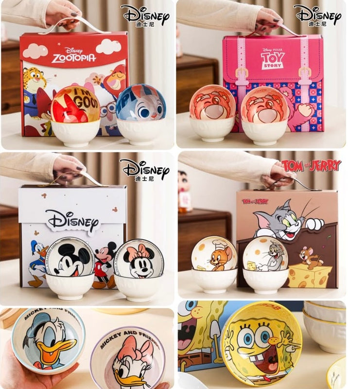 Premium 4 Pcs Ceramic Bowl Set