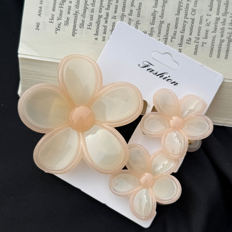 Flower Claw Clip Set
