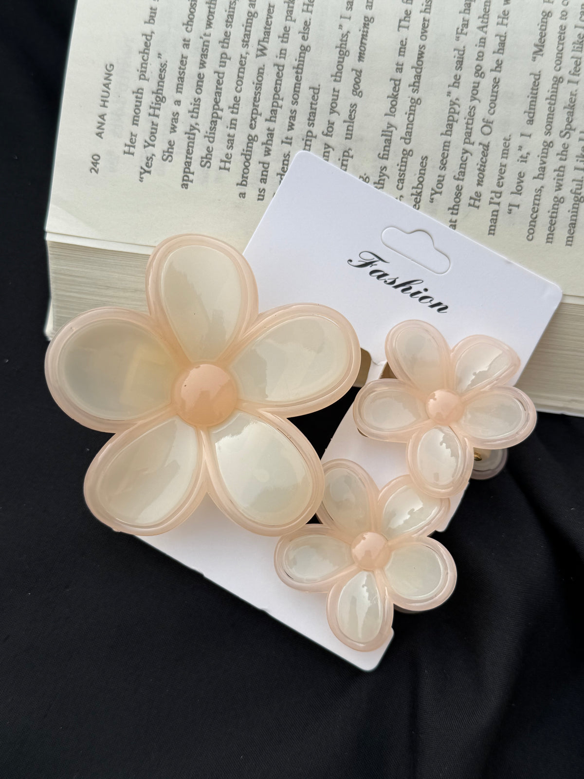 Flower Claw Clip Set