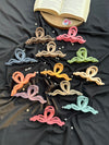 Large Aesthetic Zigzag Claw Clip