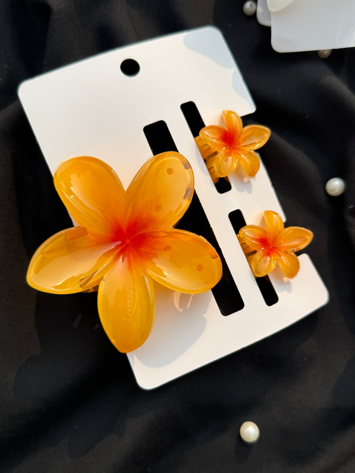 Flower claw Clip Set