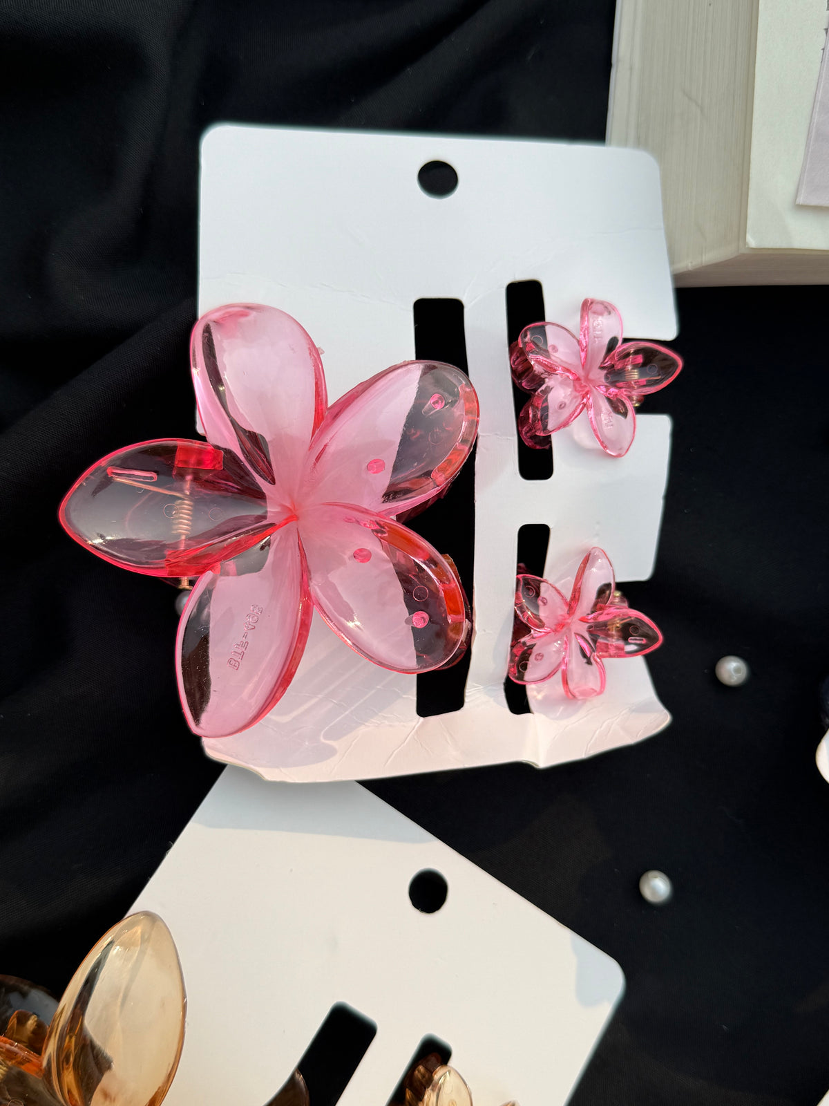 Flower Claw Clip Set