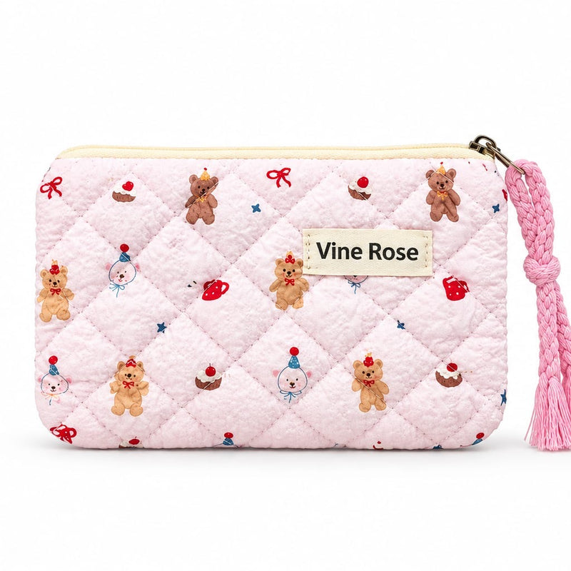 Mini Quilted Multipurpose Pouch