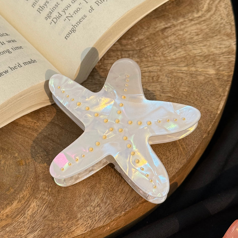 Starfish Acrylic Claw clip