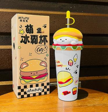 Burger Premium Quirky Sipper