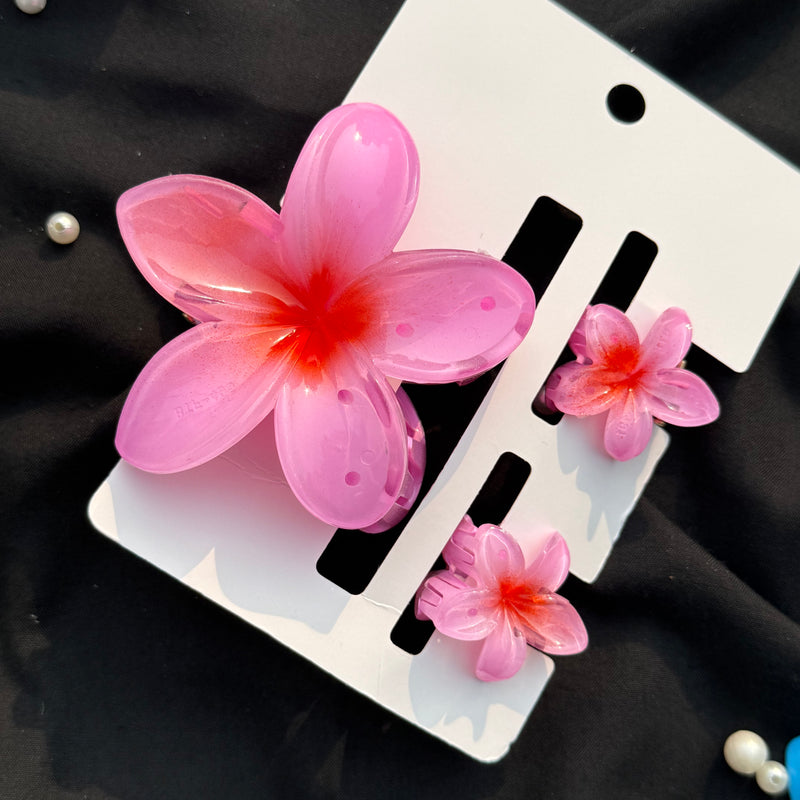 Flower claw Clip Set