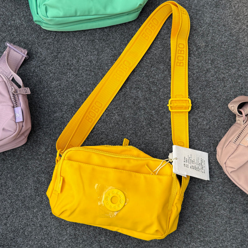 Three Compartment Spacious Crossbody Bag