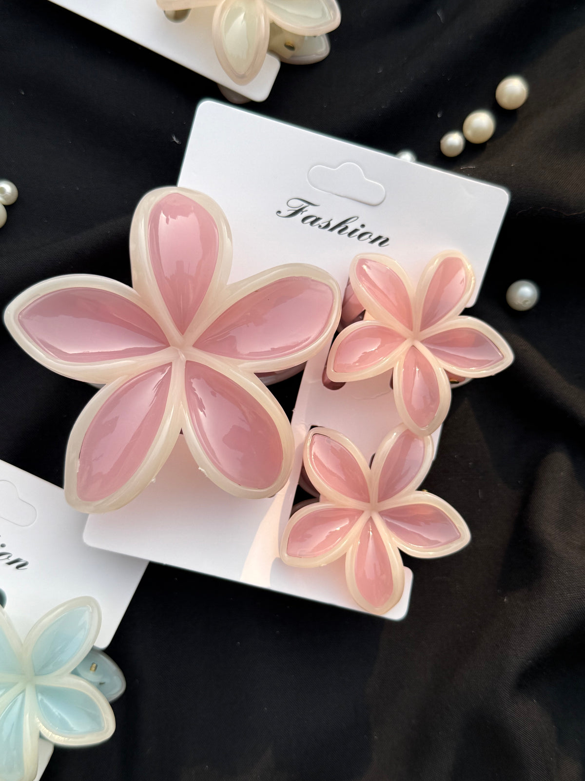 Flower Claw Clip Set