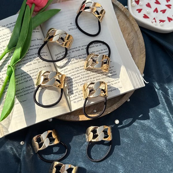 Metallic Anti Tarnish Hair Ties