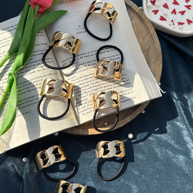 Metallic Anti Tarnish Hair Ties