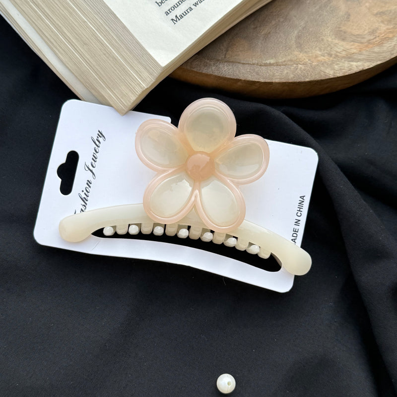 Floral Large Claw Clip