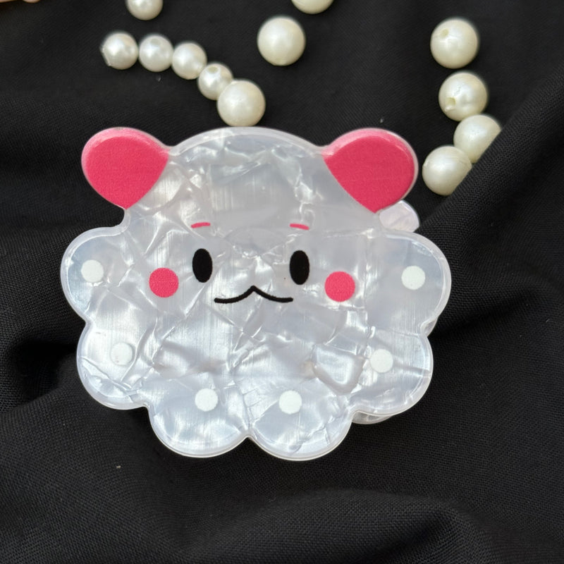 Aquatic Acrylic Claw Clip