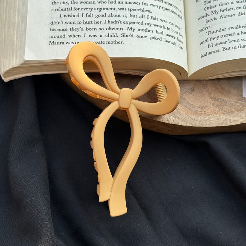Pinteresty Large Bow Claw Clips- Matte