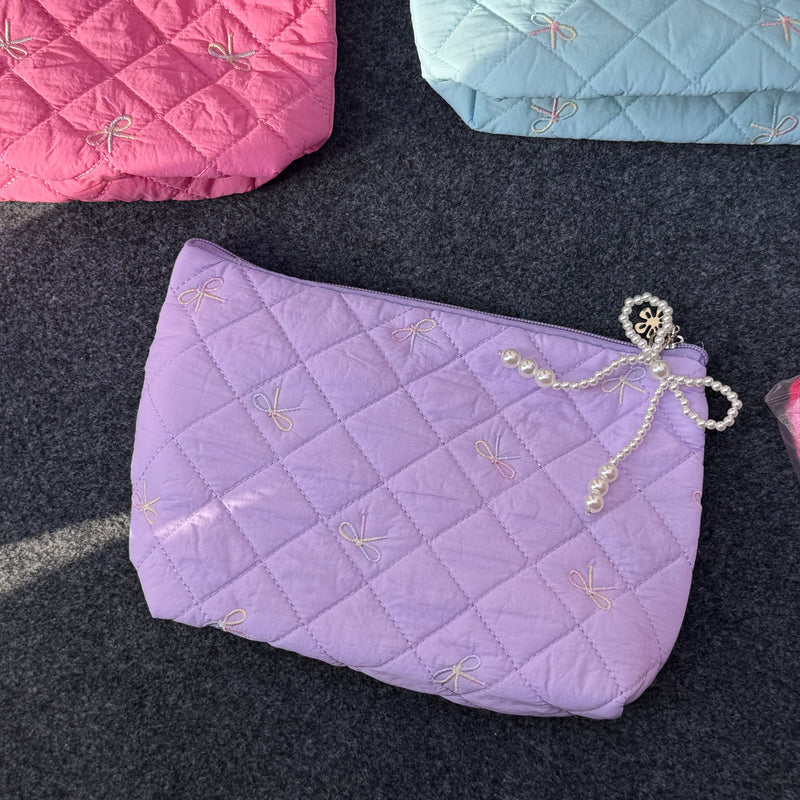 Pearl Bow Multipurpose Pouches