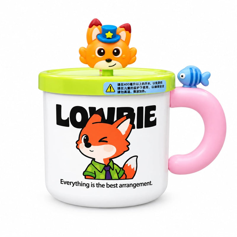 Premium Zootopia theme Kids Stainless Steel Food Jar