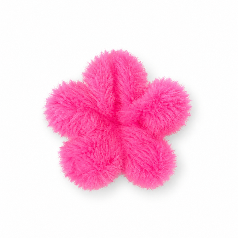 Flower Fur claw clip
