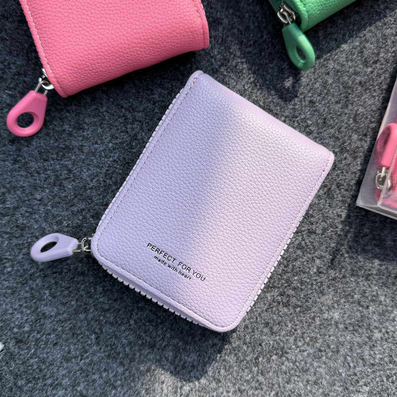 Zipper Pocket Wallets (with Coin Pocket)