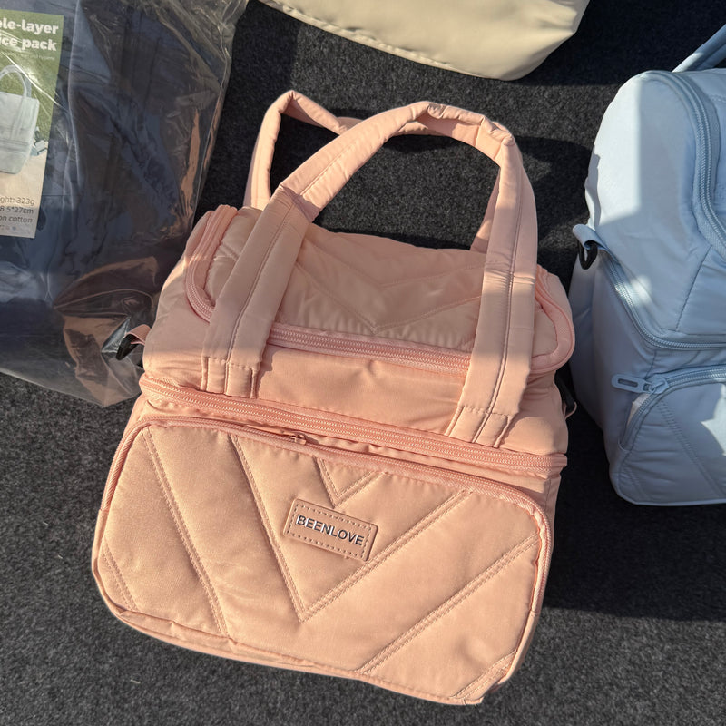 Double Layered Travel Bags