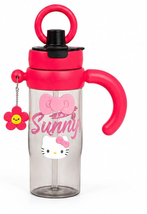 Hello Kitty Big Sipper Bottle- Two Way Drinking