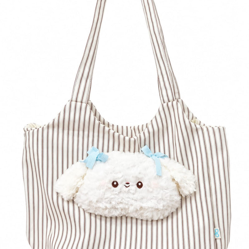 Korean Plushie Canvas Tote