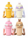 Kids Glass Bottle With Strap and Stick-ons