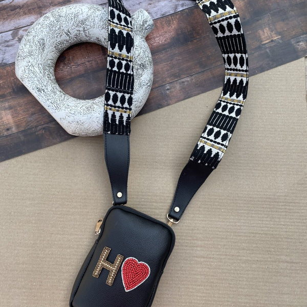 Customised Mobile Sling- Black