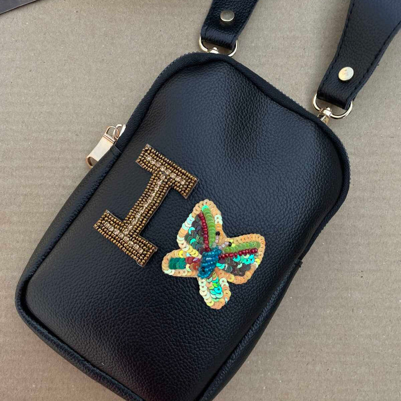 Customised Mobile Sling- Black