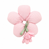 Korean Puffer Scrunchies- Pink Gingham