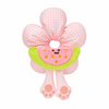 Korean Puffer Scrunchies- Pink Watermelon