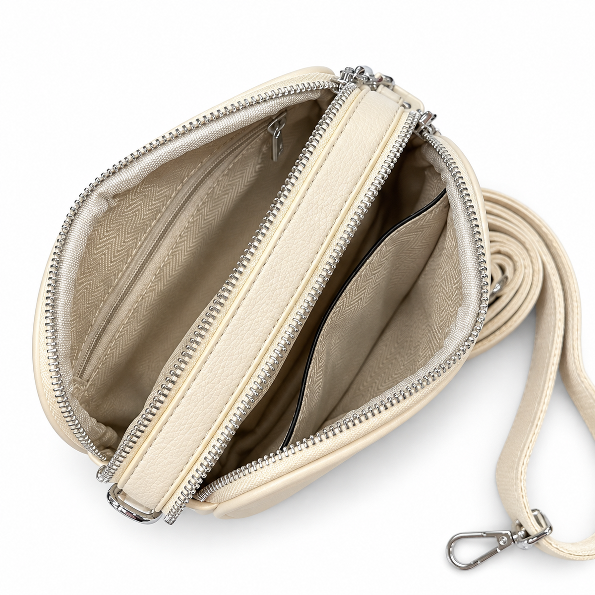 Double Compartment Sling Bag