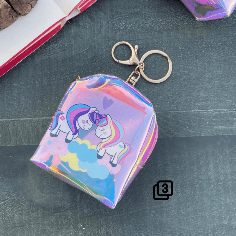 Holographic Mini Coin Pouch