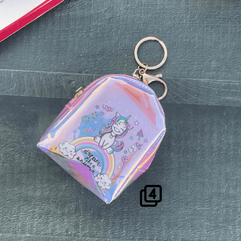 Holographic Mini Coin Pouch