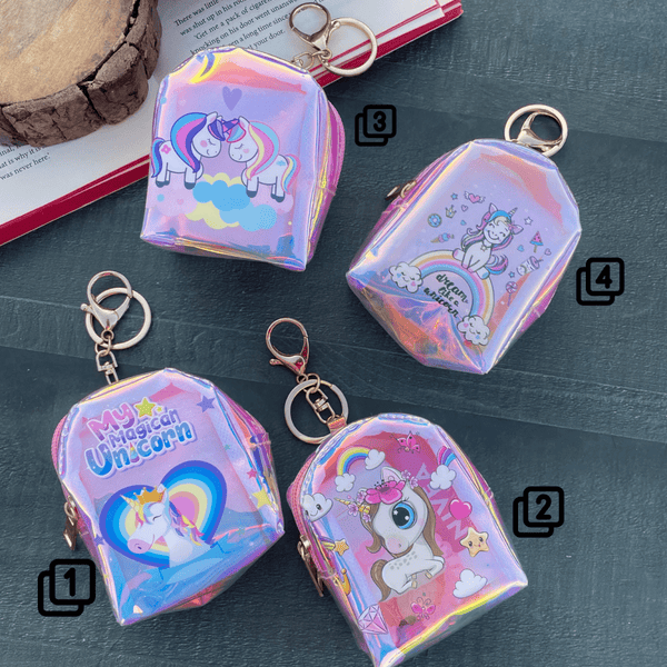 Holographic Mini Coin Pouch
