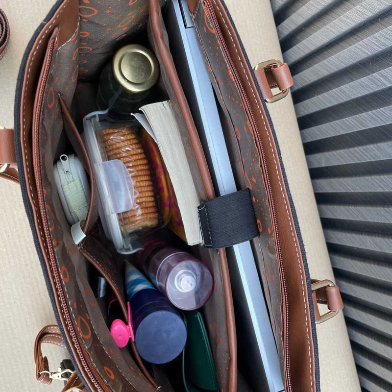 Canvas Office Totes- Green