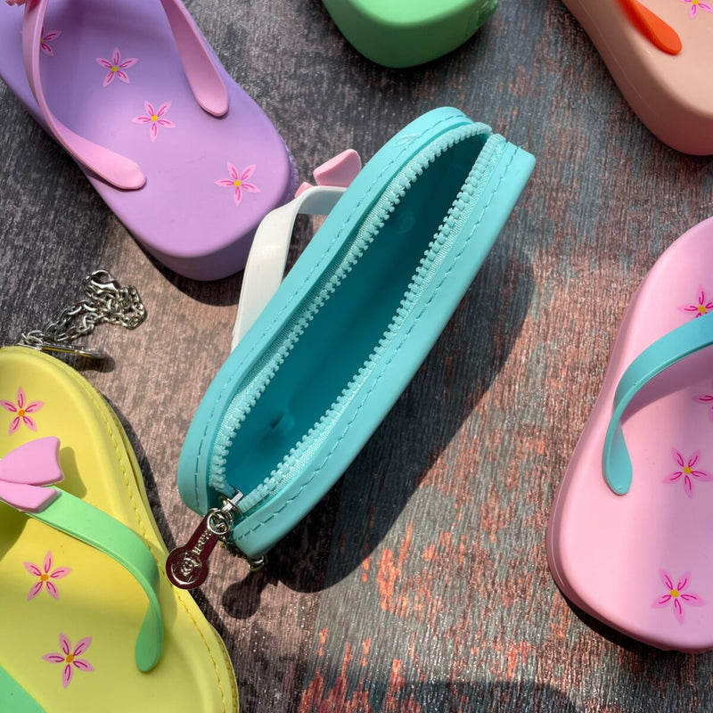Slipper Silicon Coin Pouch