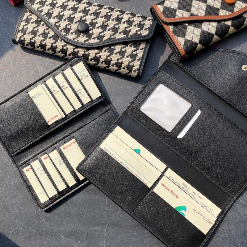 Aesthetic Long Sleek Wallet
