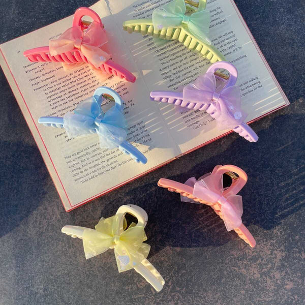Bow Large Claw Clip