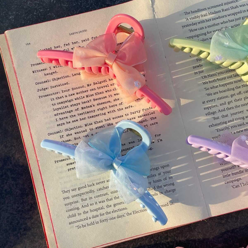 Bow Large Claw Clip