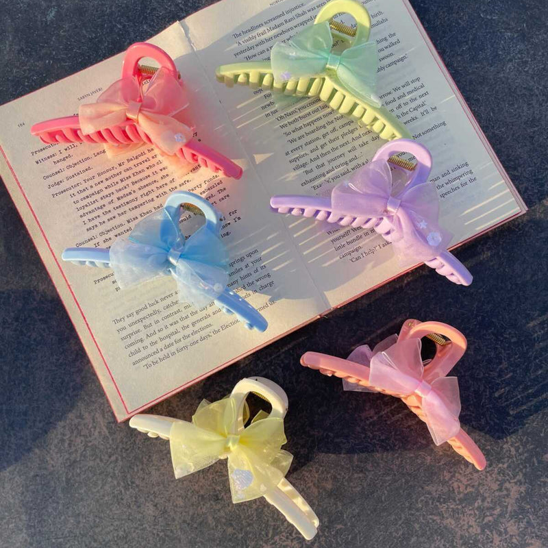 Bow Large Claw Clip