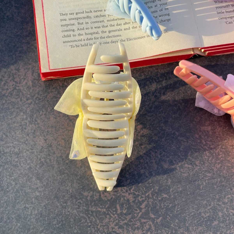 Bow Large Claw Clip
