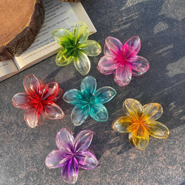 Flower Claw Clip