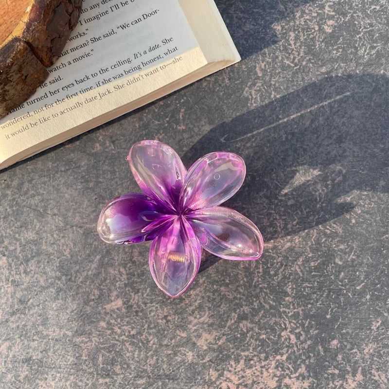 Flower Claw Clip