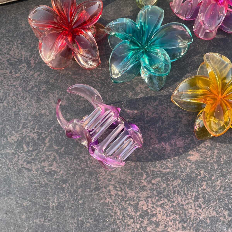 Flower Claw Clip