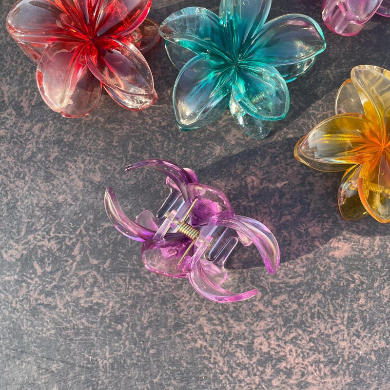 Flower Claw Clip