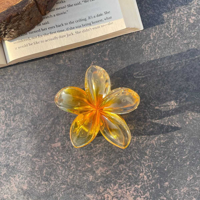 Flower Claw Clip